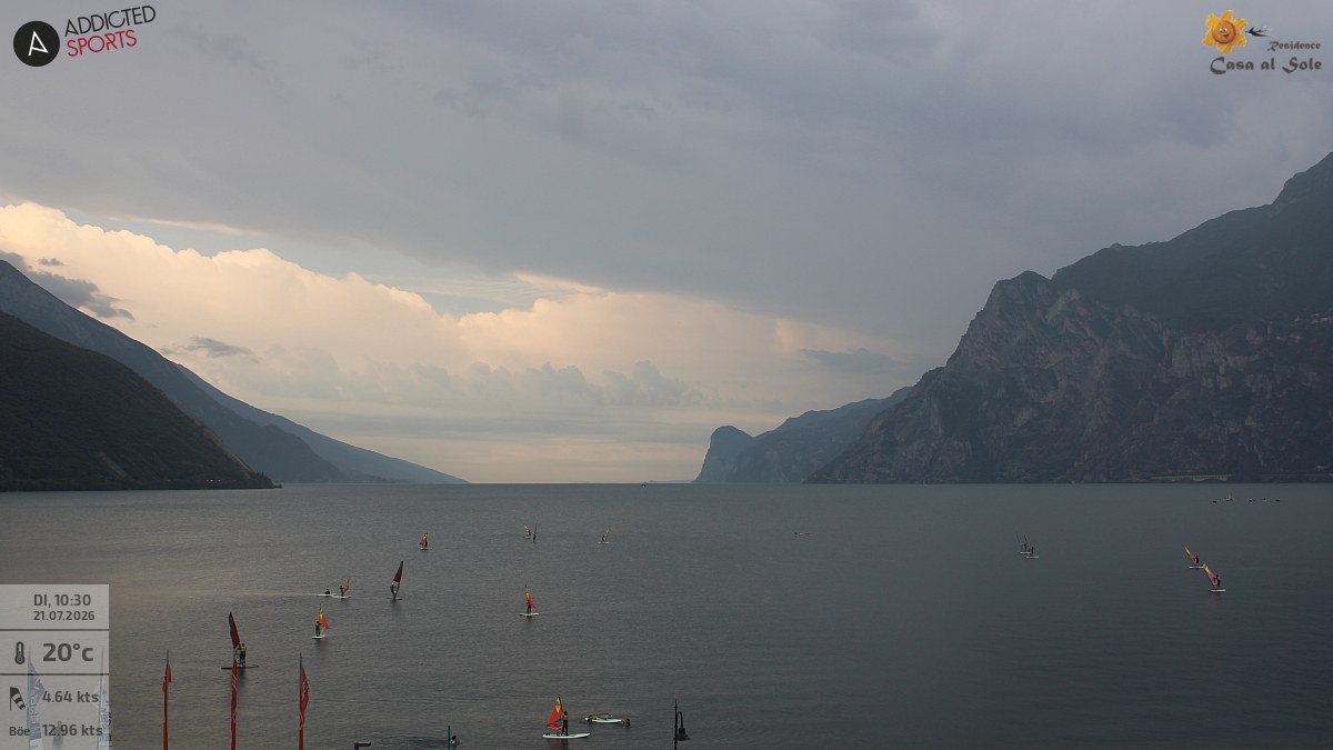 Archiv Foto Webcam Gardasee - Torbole