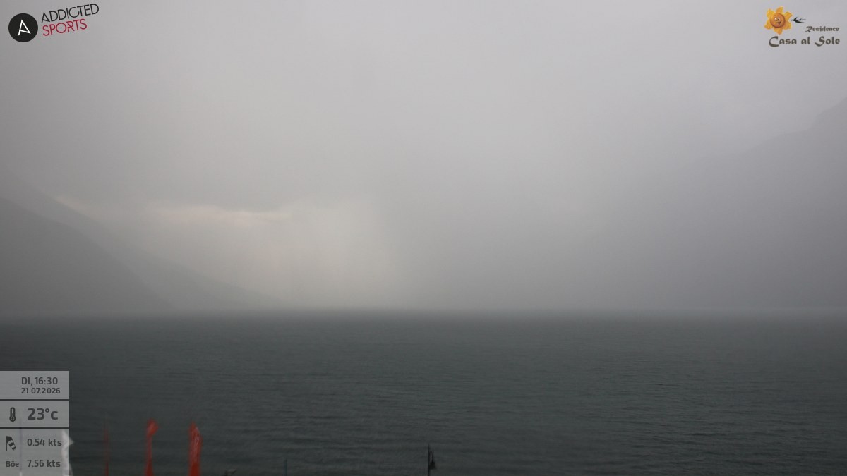 Archived image Webcam Lake Garda: Torbole