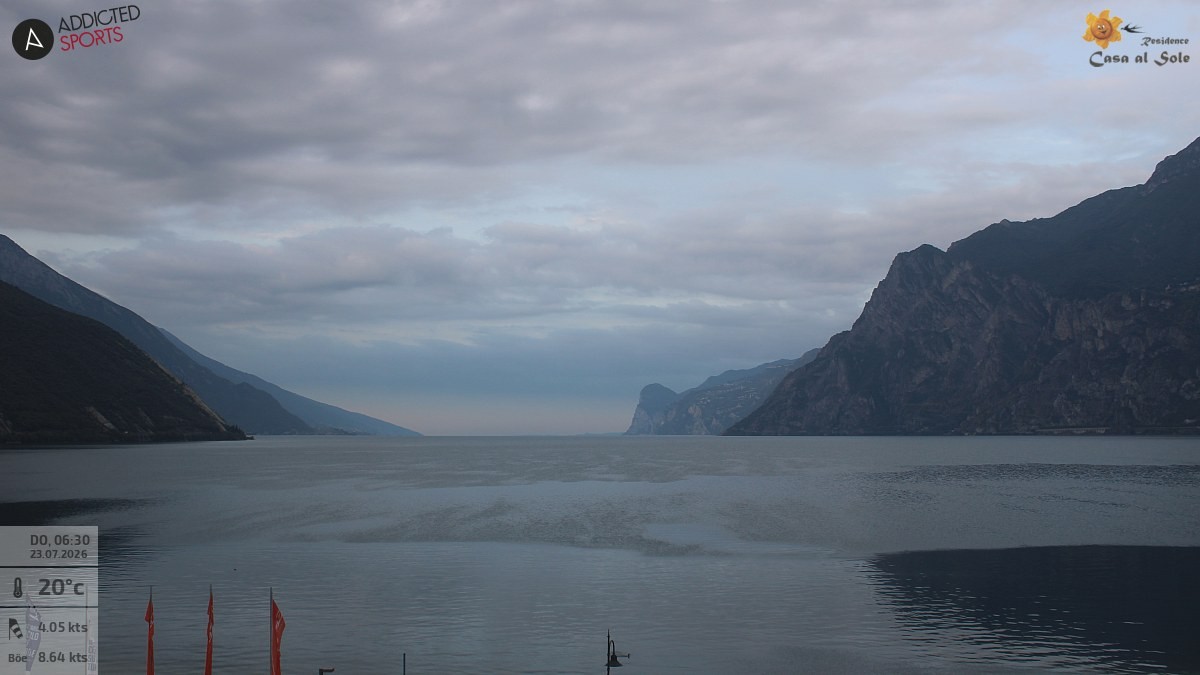 Archived image Webcam Lake Garda: Torbole