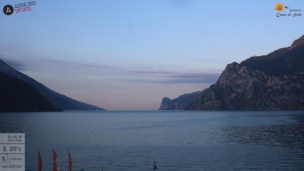 Archiv Foto Webcam Gardasee - Torbole