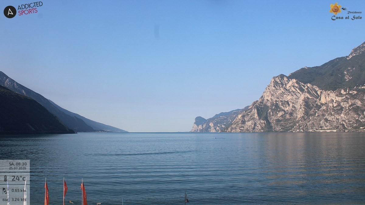Archiv Foto Webcam Gardasee - Torbole