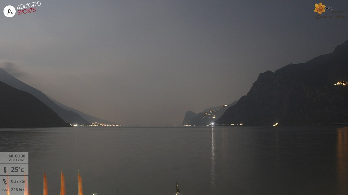 Archiv Foto Webcam Gardasee - Torbole