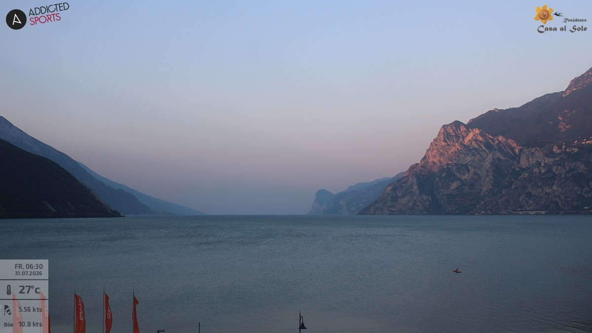 Archiv Foto Webcam Gardasee - Torbole