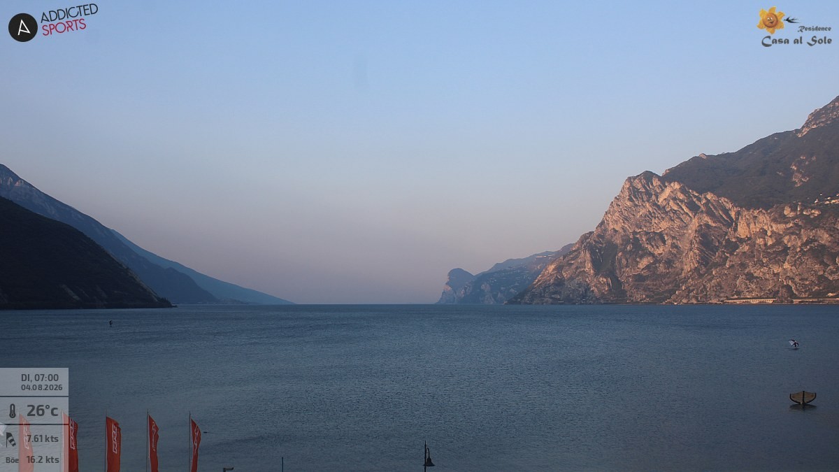 Archiv Foto Webcam Gardasee - Torbole