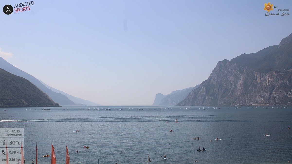 Archiv Foto Webcam Gardasee - Torbole