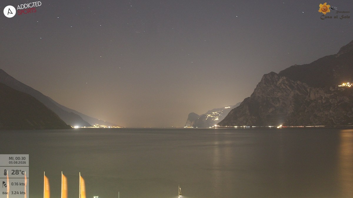 Archiv Foto Webcam Gardasee - Torbole