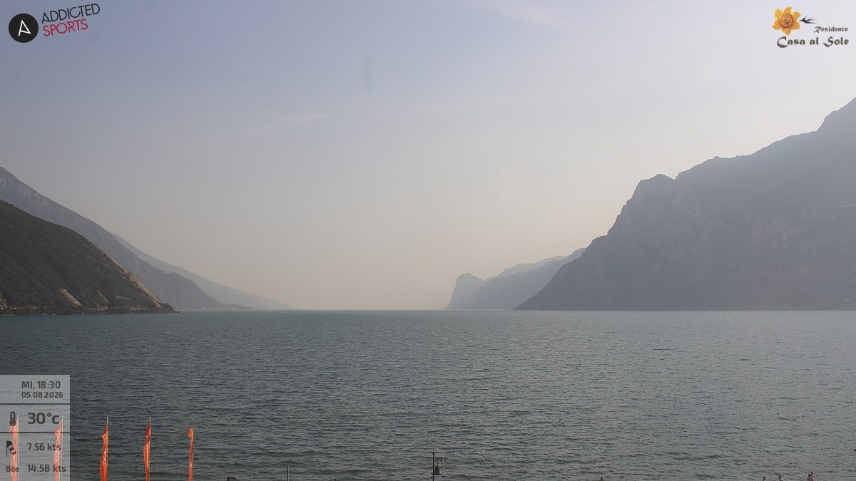 Archiv Foto Webcam Gardasee - Torbole