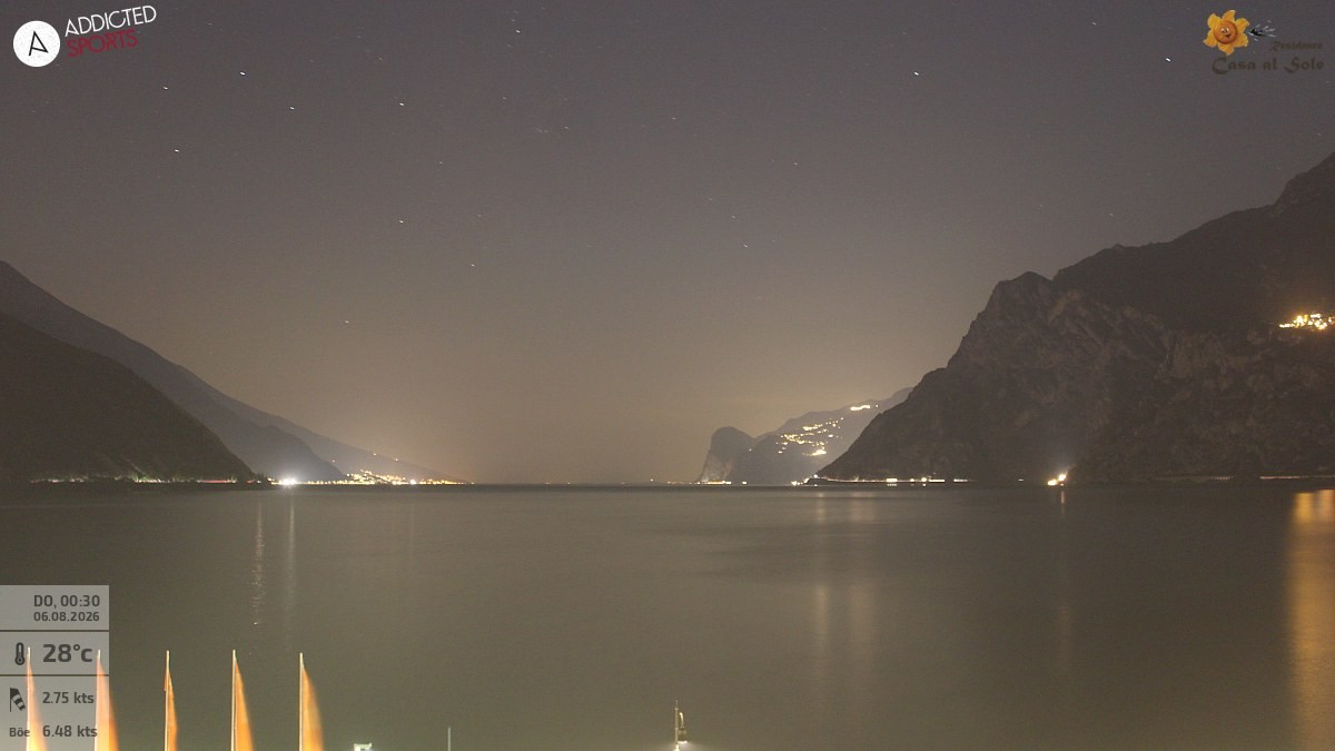 Archiv Foto Webcam Gardasee - Torbole
