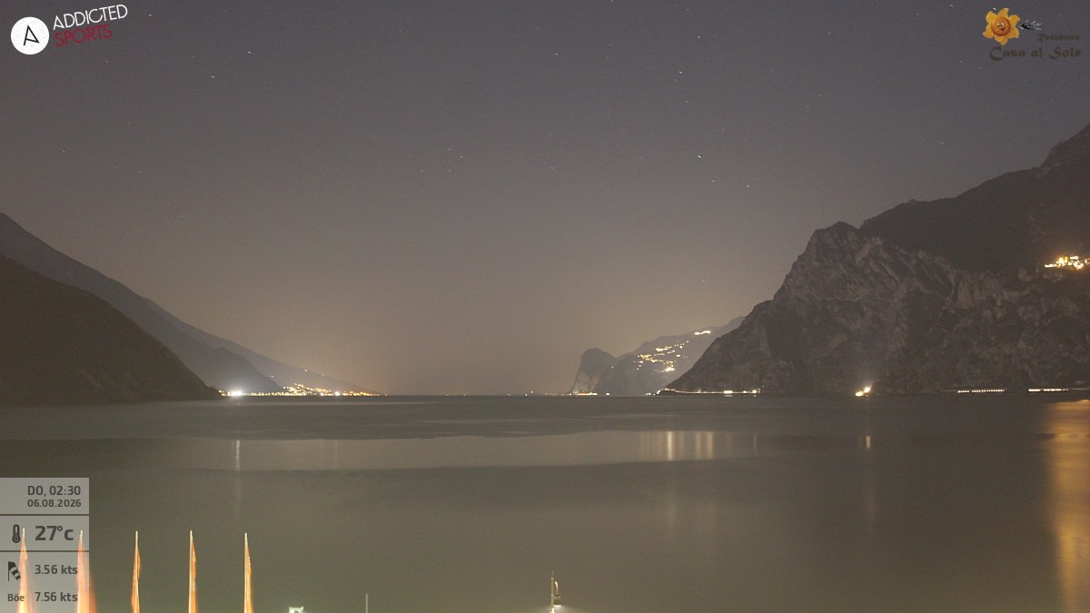 Archiv Foto Webcam Gardasee - Torbole