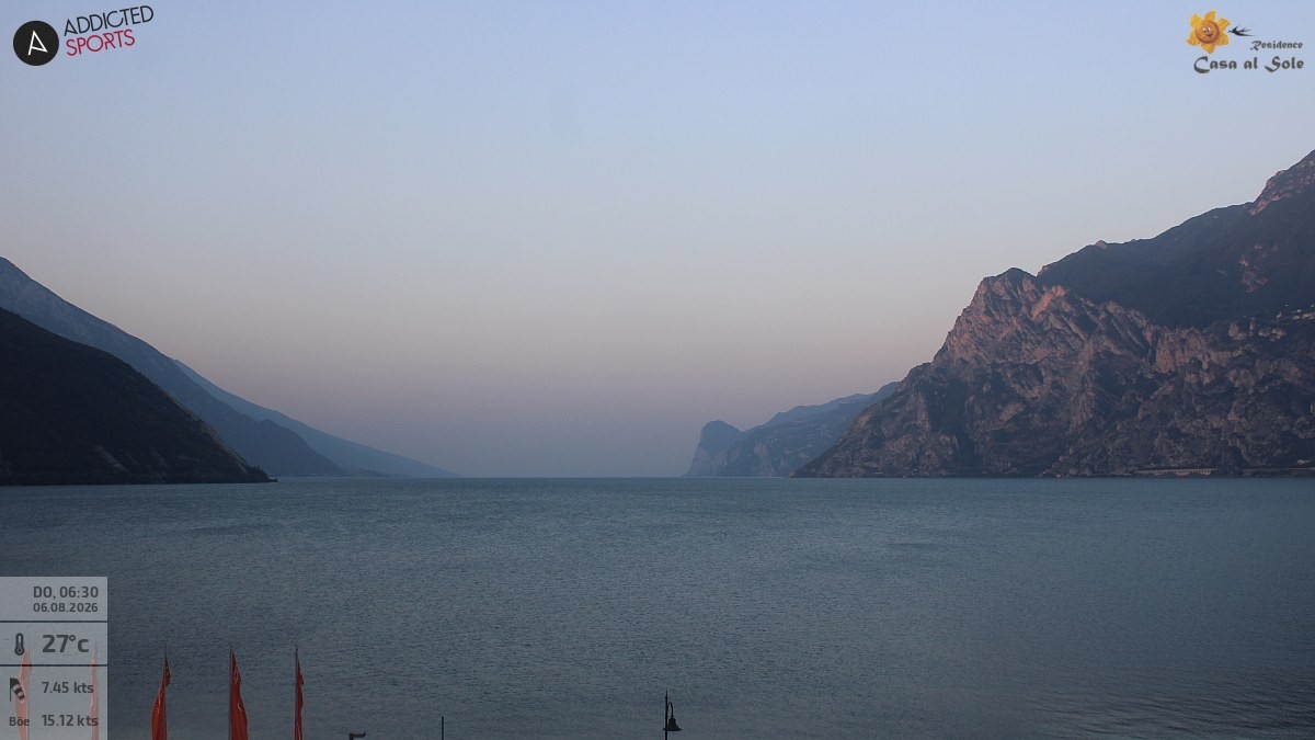 Archiv Foto Webcam Gardasee - Torbole