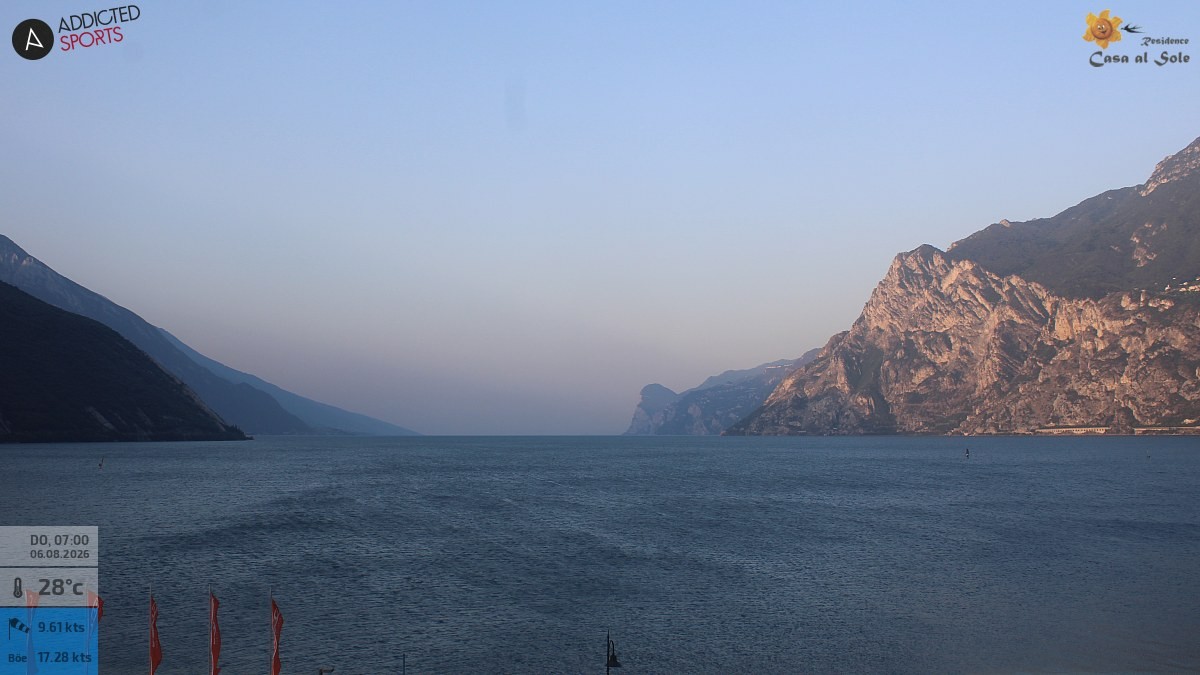 Archiv Foto Webcam Gardasee - Torbole