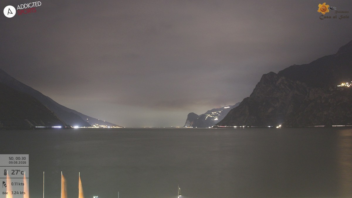Archiv Foto Webcam Gardasee - Torbole
