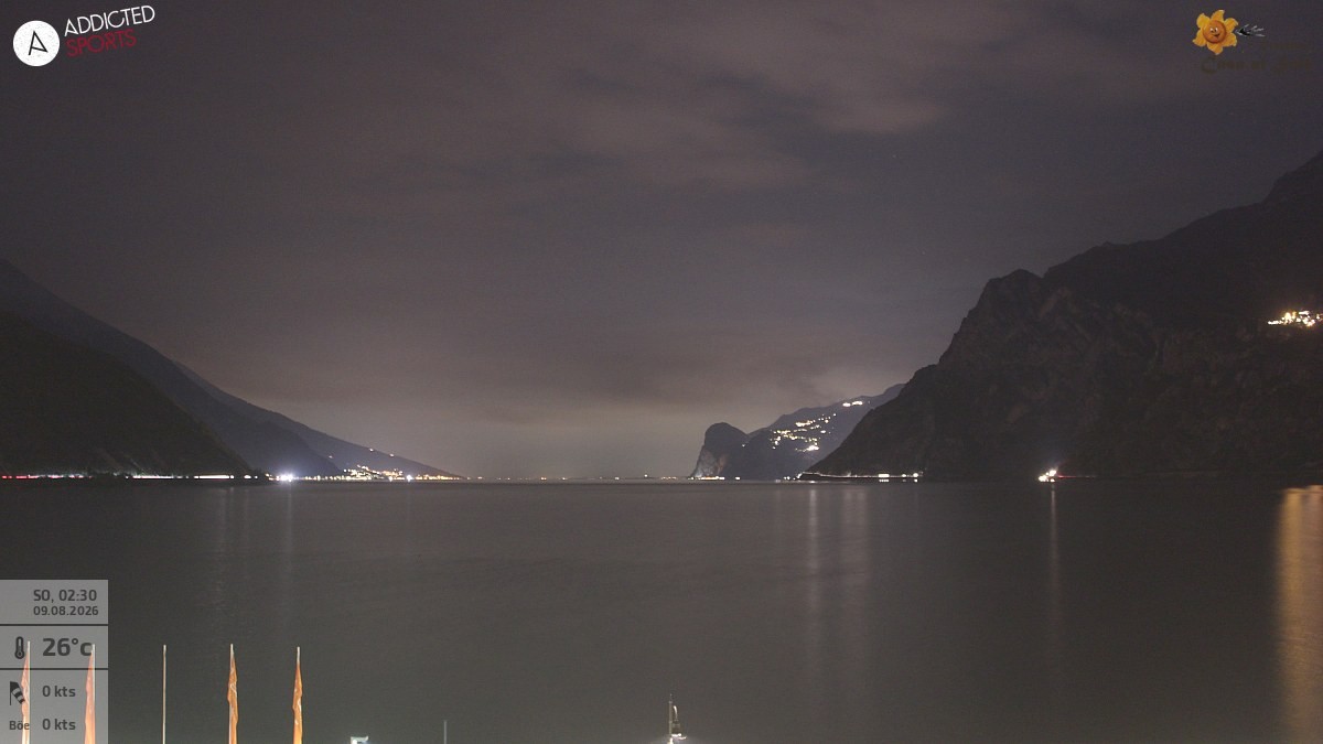 Archiv Foto Webcam Gardasee - Torbole