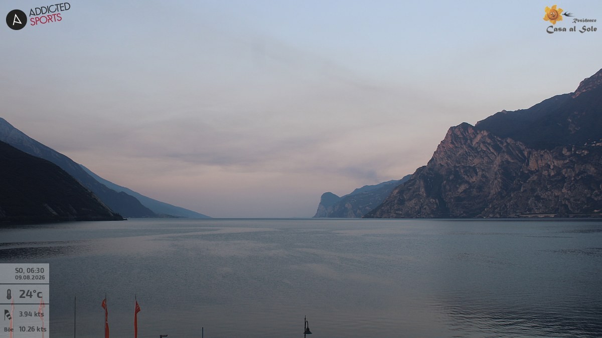 Archiv Foto Webcam Gardasee - Torbole