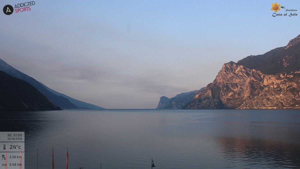 Archiv Foto Webcam Gardasee - Torbole
