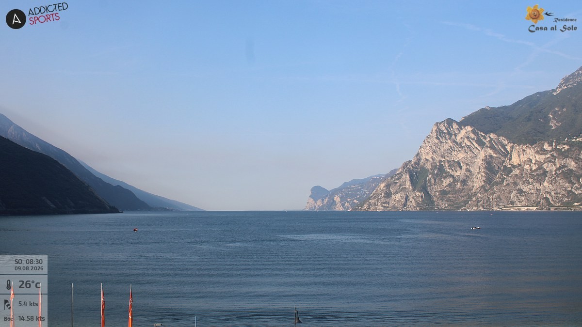 Archiv Foto Webcam Gardasee - Torbole
