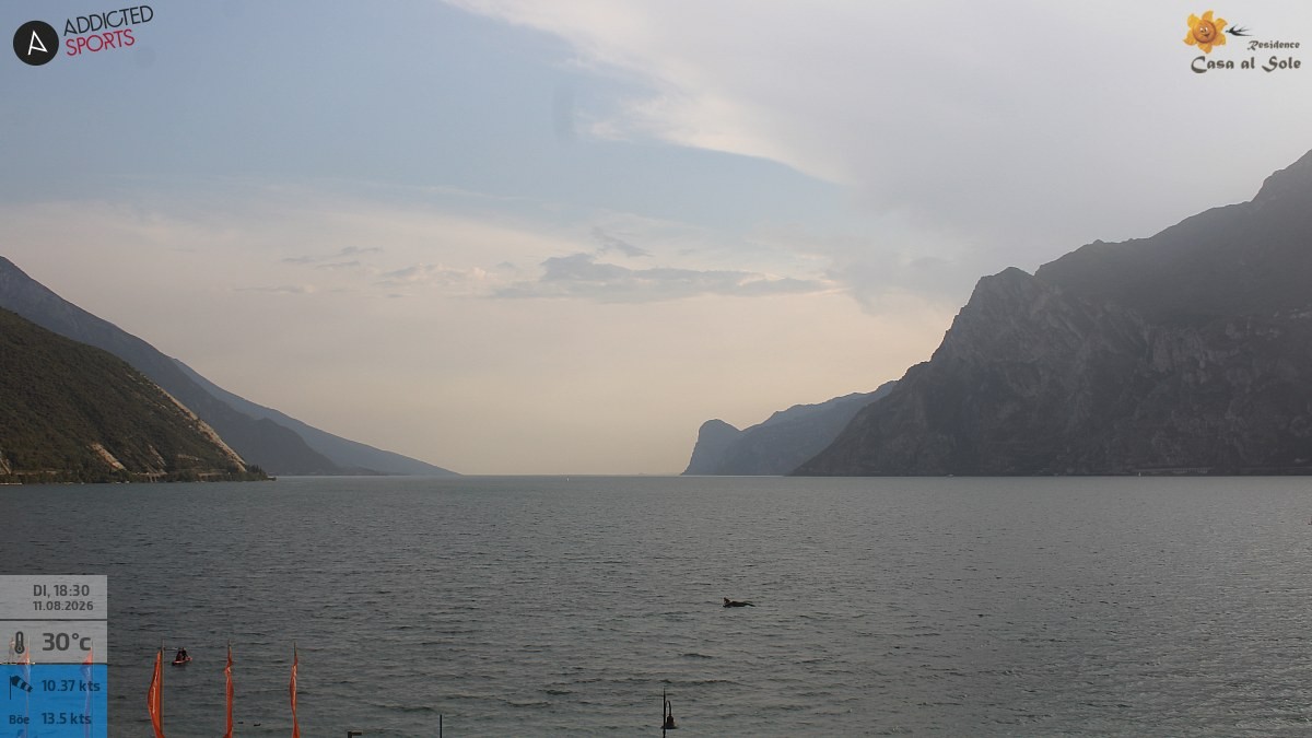 Archived image Webcam Lake Garda: Torbole