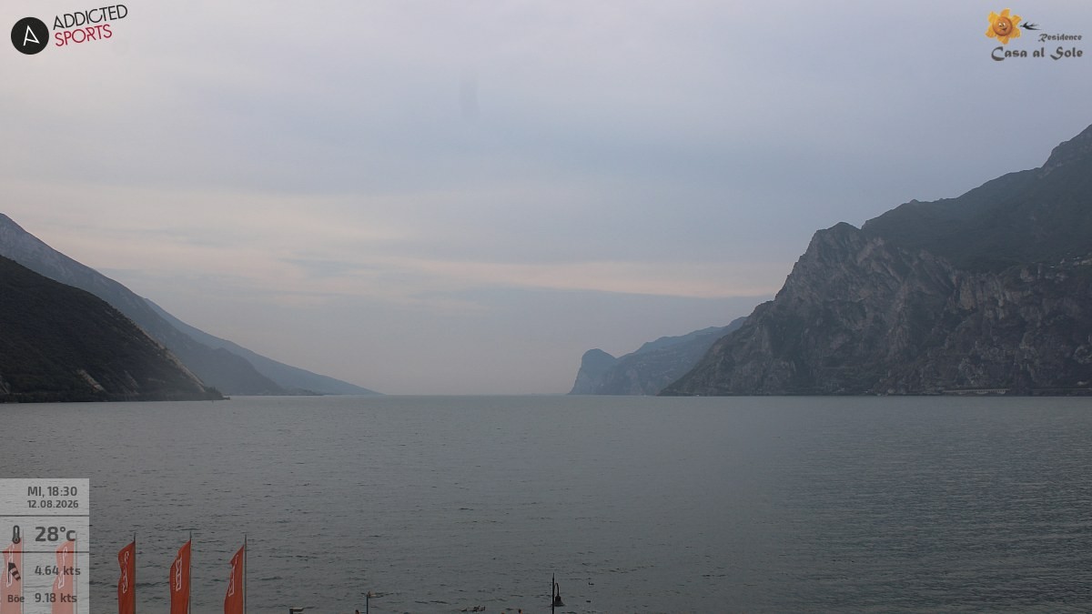 Archived image Webcam Lake Garda: Torbole