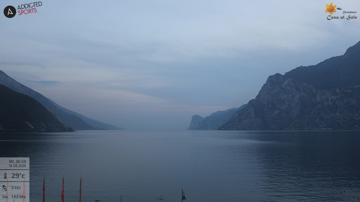 Archived image Webcam Lake Garda: Torbole