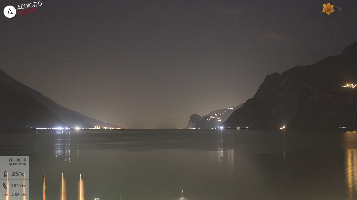 Archived image Webcam Lake Garda: Torbole