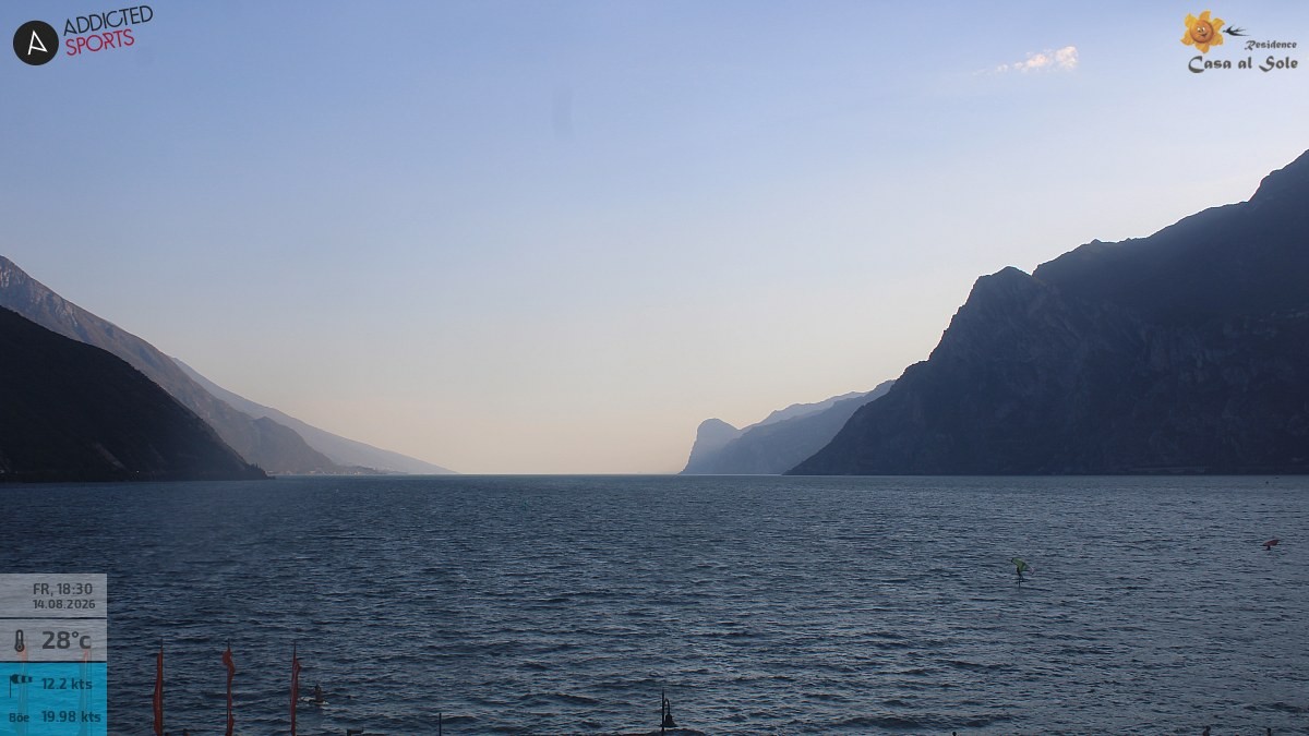 Archived image Webcam Lake Garda: Torbole