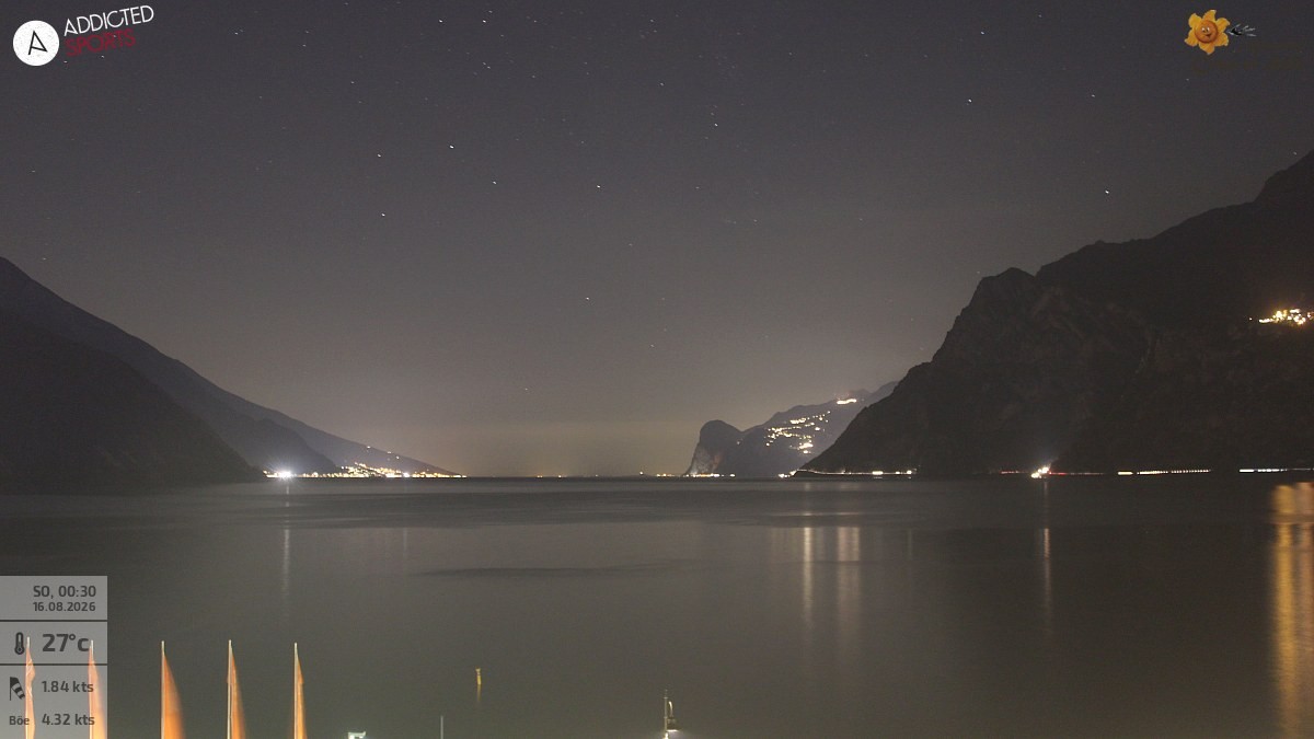 Archiv Foto Webcam Gardasee - Torbole