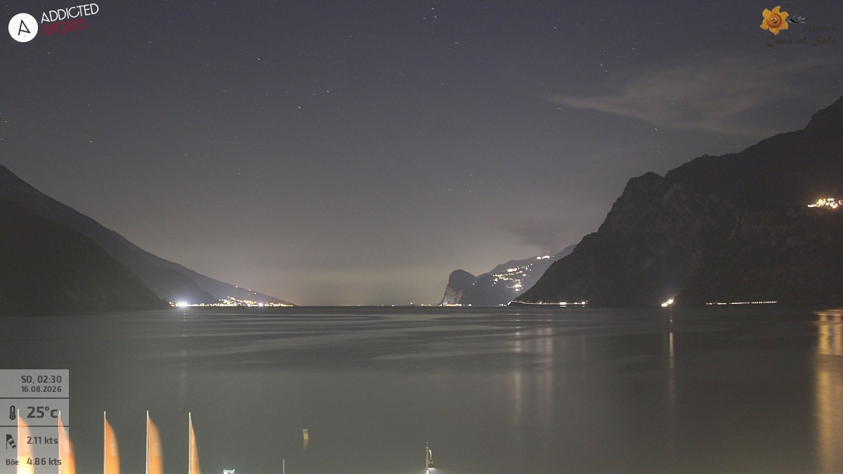Archiv Foto Webcam Gardasee - Torbole