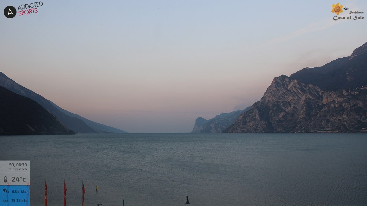 Archiv Foto Webcam Gardasee - Torbole