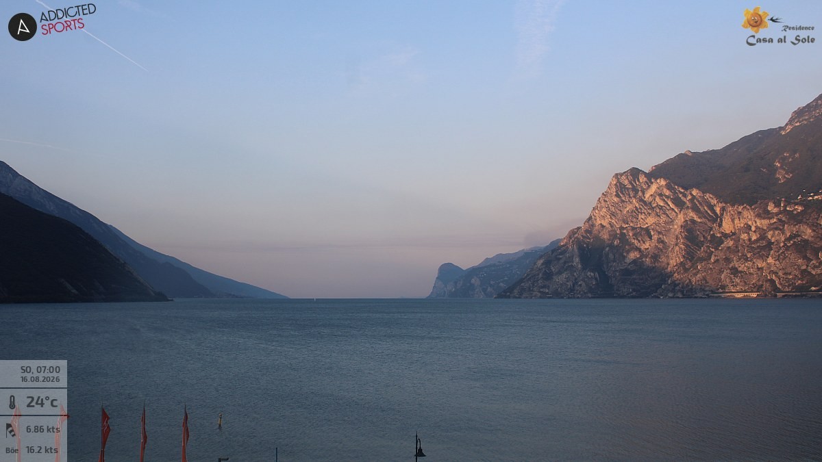 Archiv Foto Webcam Gardasee - Torbole