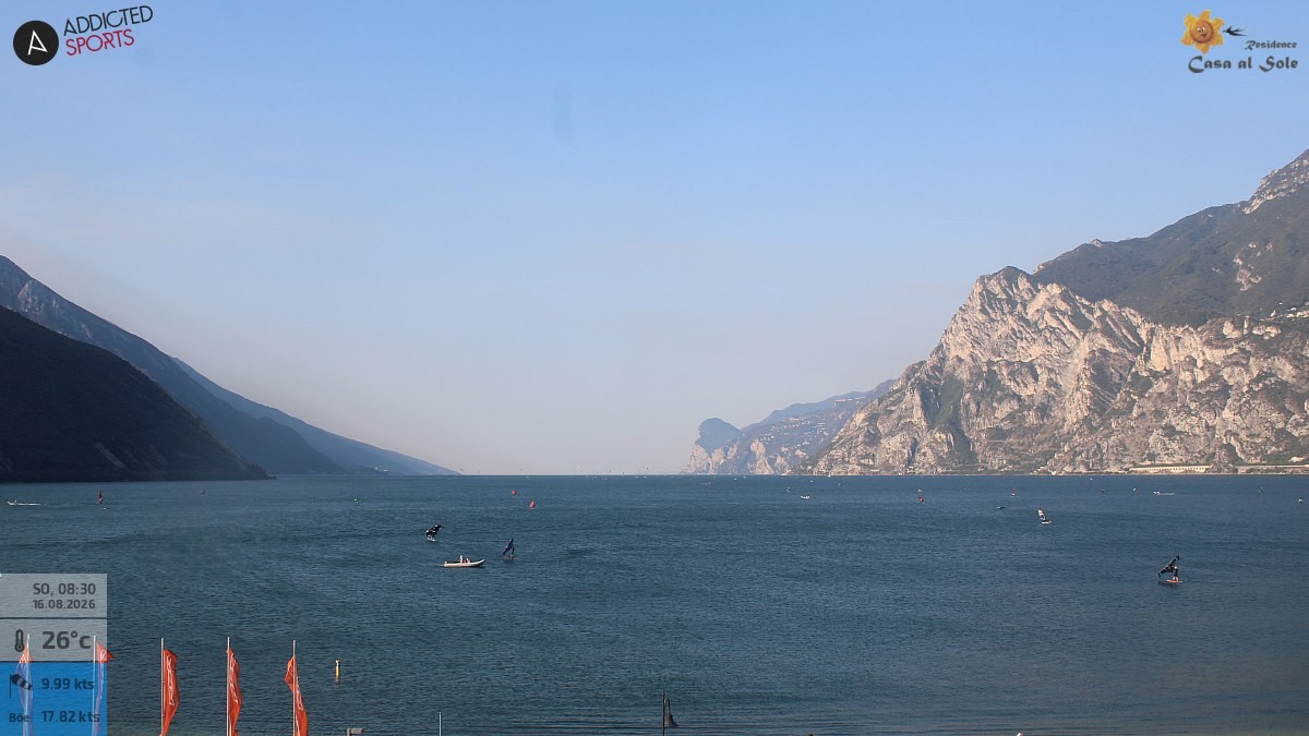 Archiv Foto Webcam Gardasee - Torbole