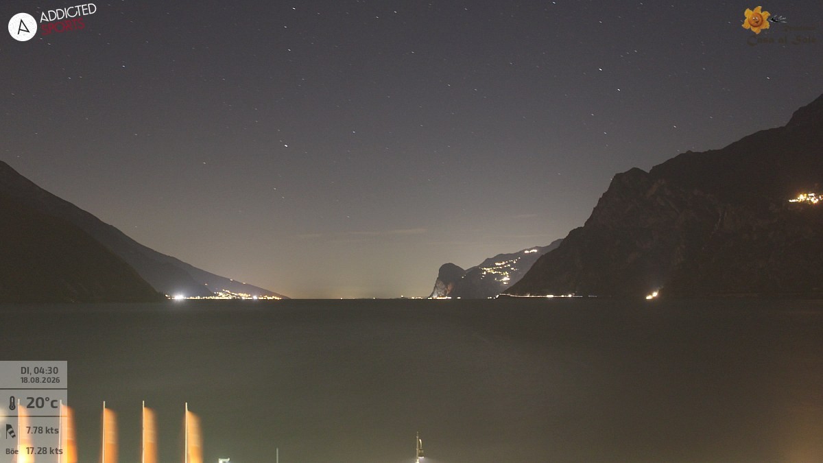 Archiv Foto Webcam Gardasee - Torbole