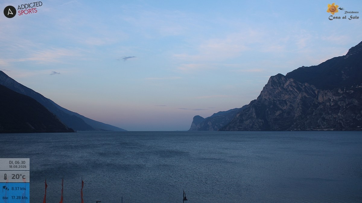 Archiv Foto Webcam Gardasee - Torbole