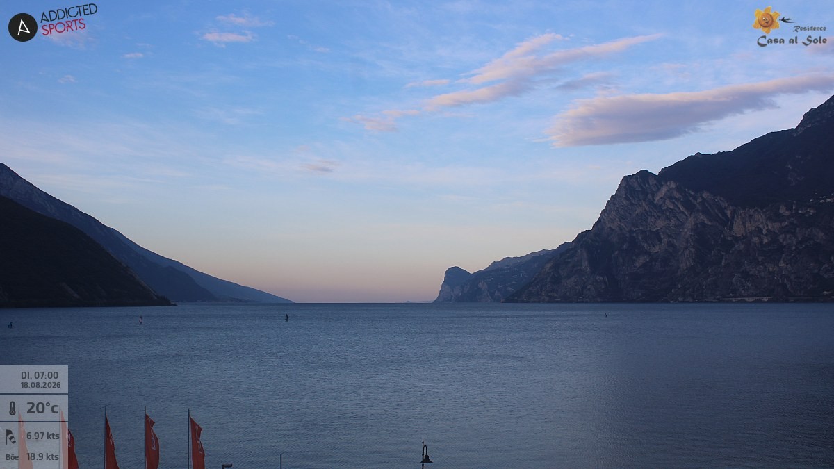 Archiv Foto Webcam Gardasee - Torbole