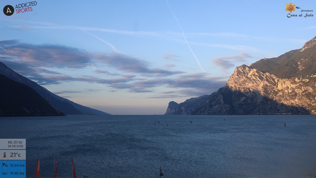 Archiv Foto Webcam Gardasee - Torbole