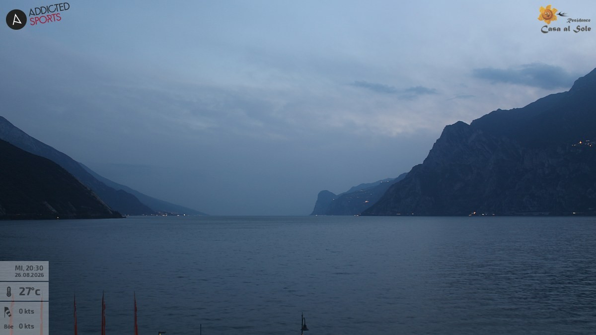 Archiv Foto Webcam Gardasee - Torbole