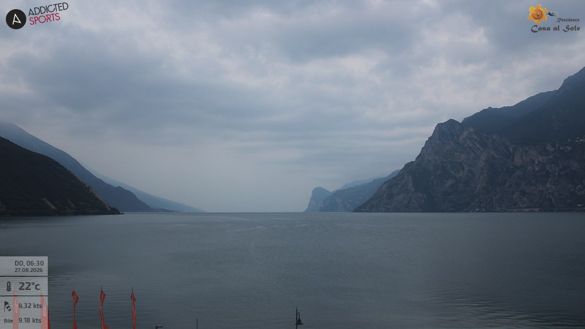 Archiv Foto Webcam Gardasee - Torbole