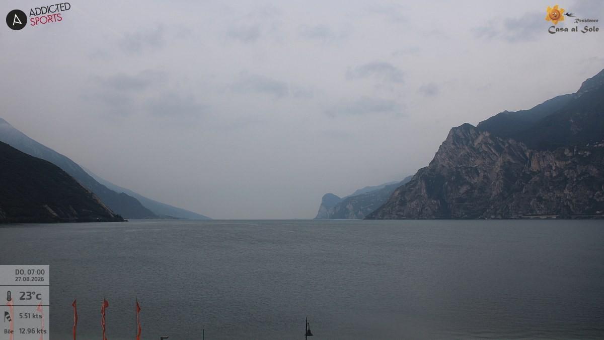 Archiv Foto Webcam Gardasee - Torbole