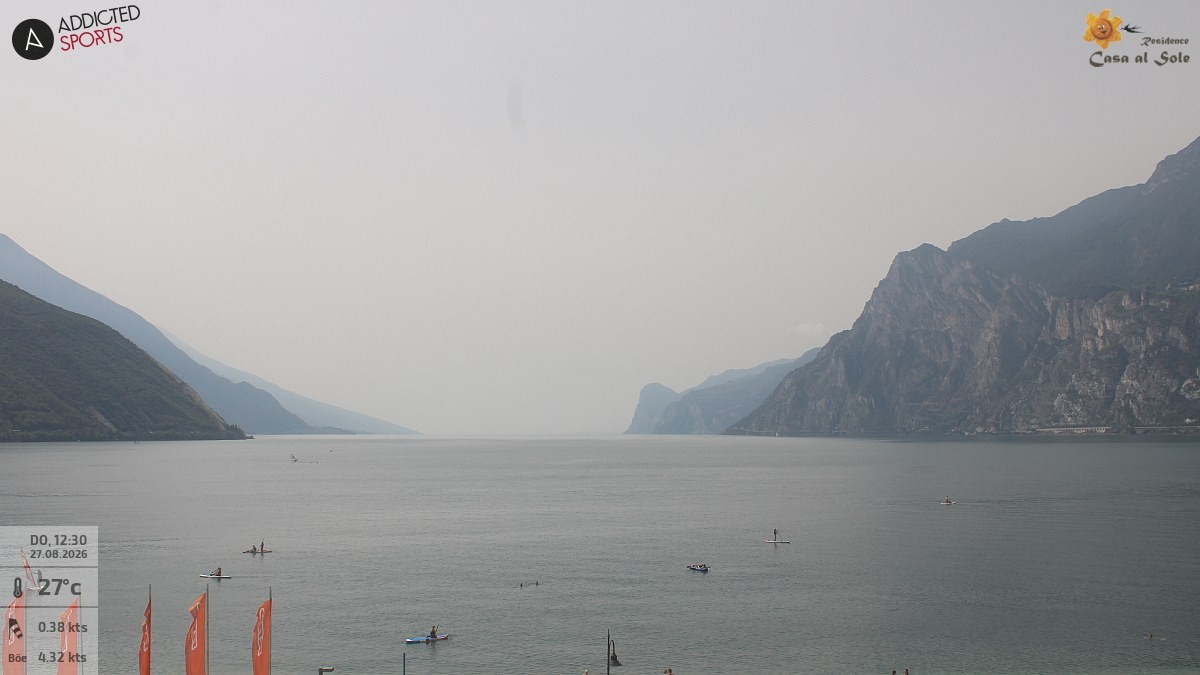 Archiv Foto Webcam Gardasee - Torbole