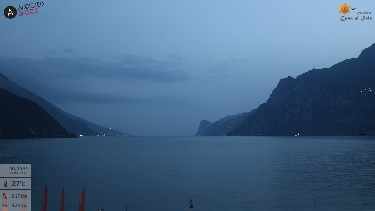 Archiv Foto Webcam Gardasee - Torbole
