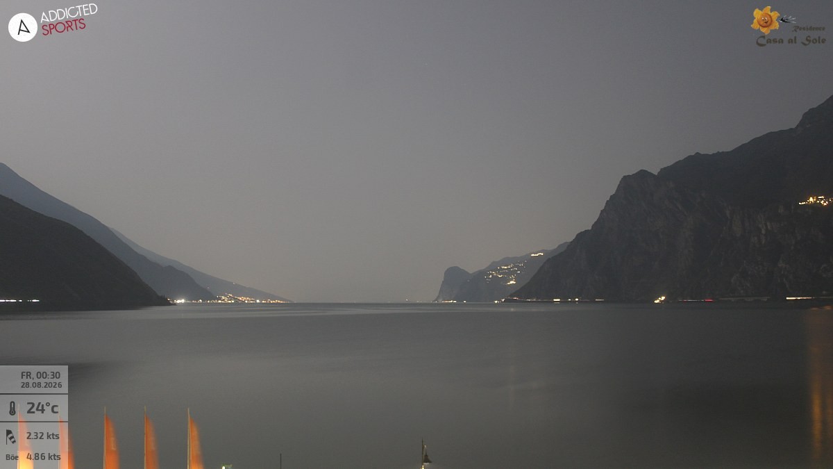 Archived image Webcam Lake Garda: Torbole