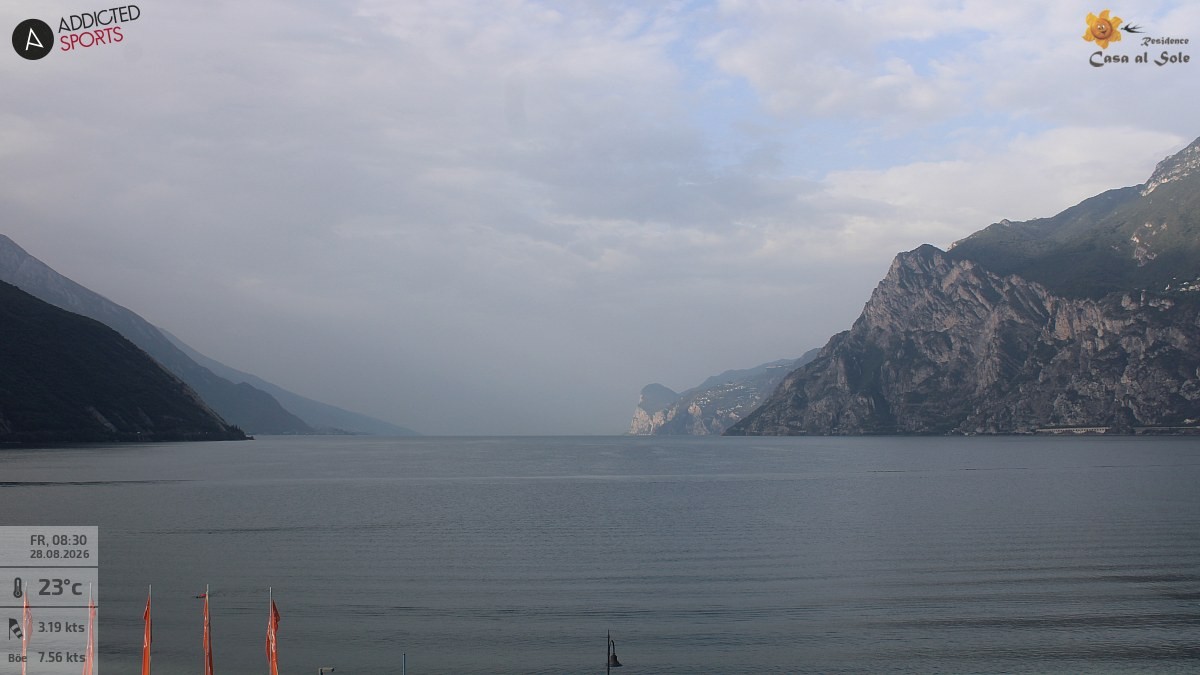 Archived image Webcam Lake Garda: Torbole