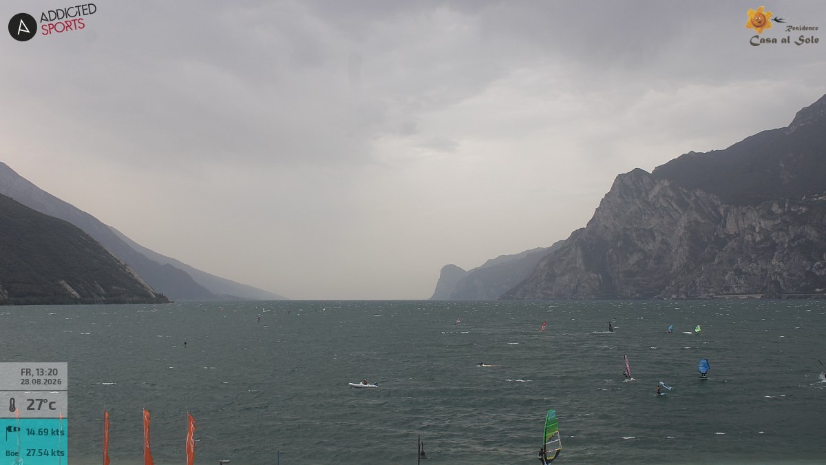 Archiv Foto Webcam Gardasee - Torbole