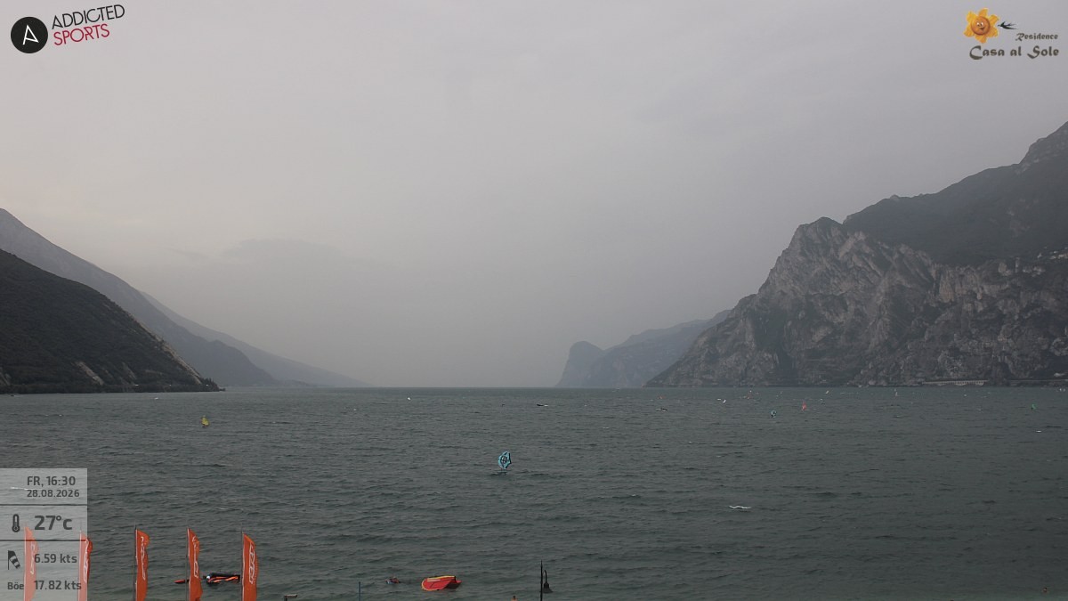 Archiv Foto Webcam Gardasee - Torbole