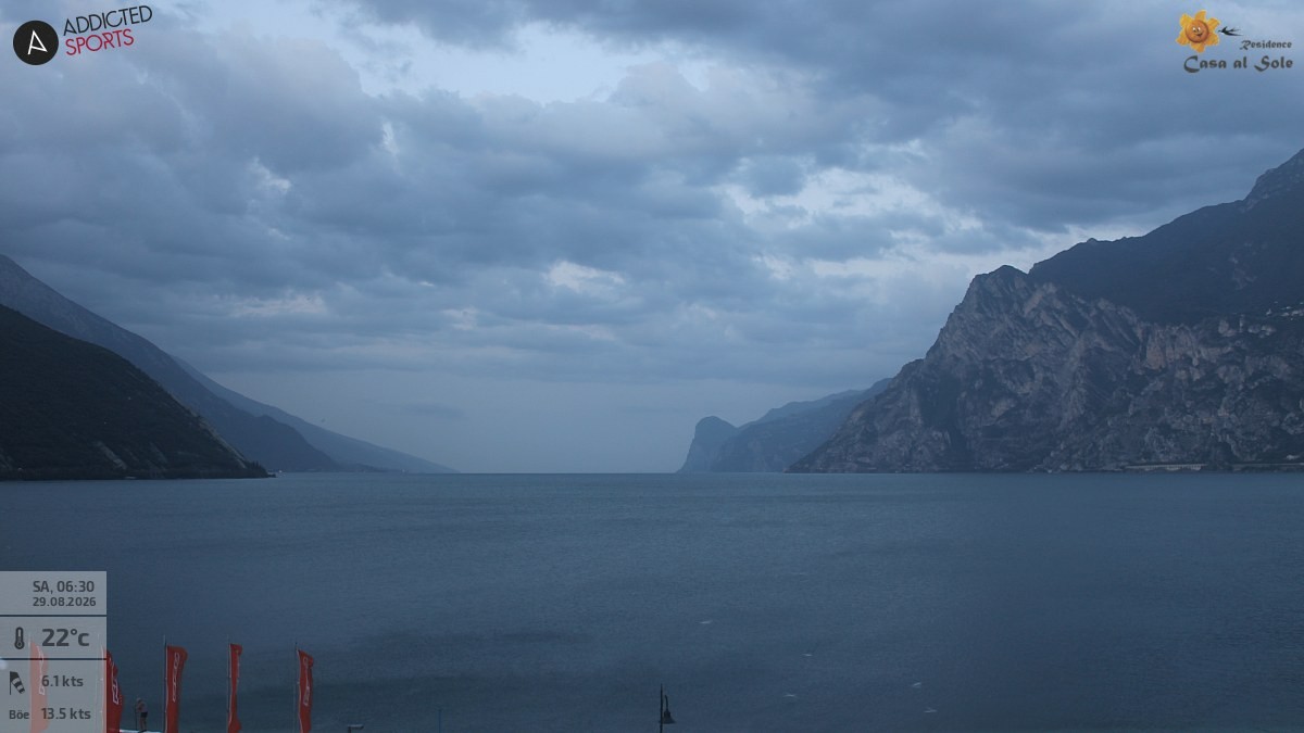Archiv Foto Webcam Gardasee - Torbole