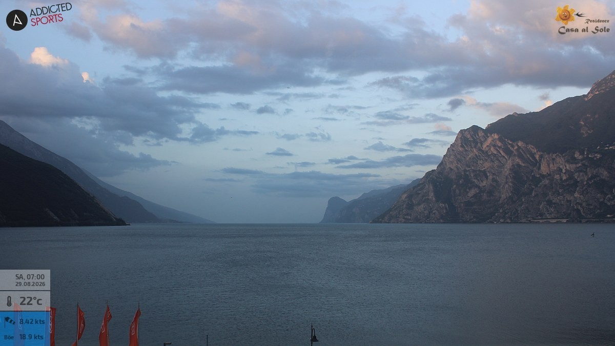 Archived image Webcam Lake Garda: Torbole