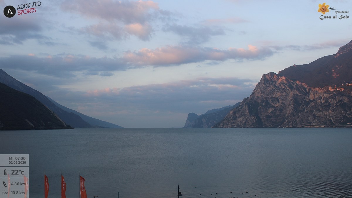 Archiv Foto Webcam Gardasee - Torbole