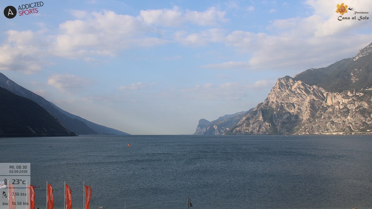Archiv Foto Webcam Gardasee - Torbole