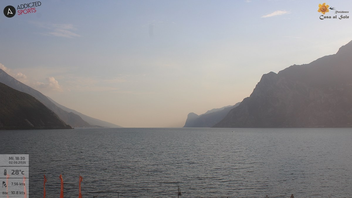 Archiv Foto Webcam Gardasee - Torbole