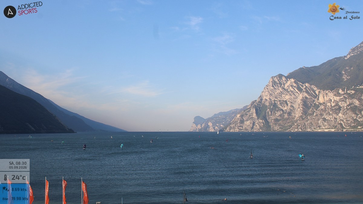 Archiv Foto Webcam Gardasee - Torbole