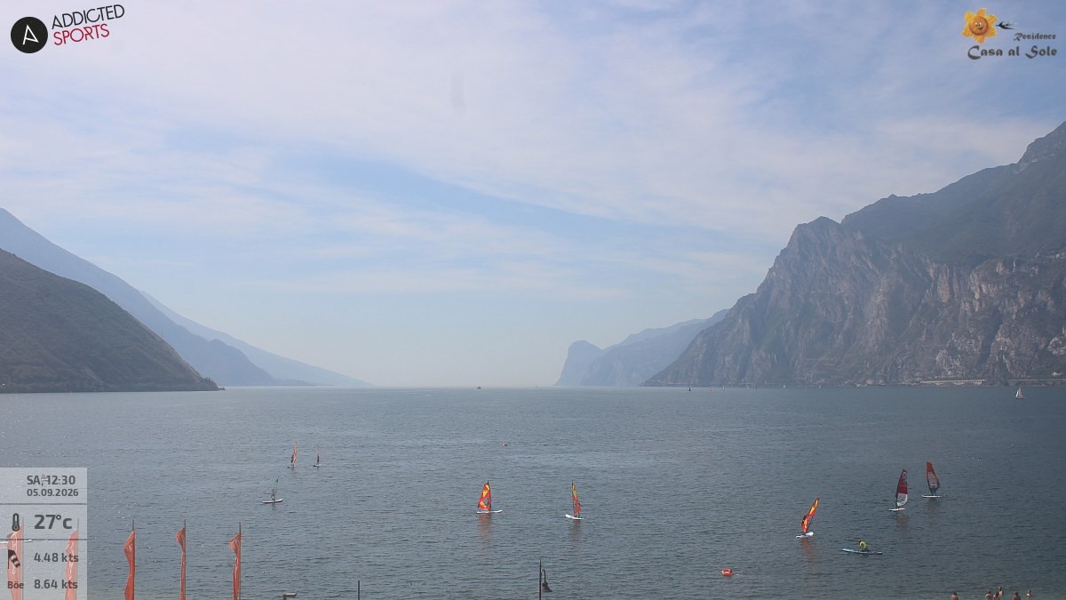 Archiv Foto Webcam Gardasee - Torbole